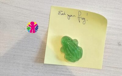 Geluk & de groene Kikker: Eat your frog!